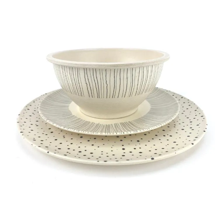 Bamboo Fibre Dinner Plate
