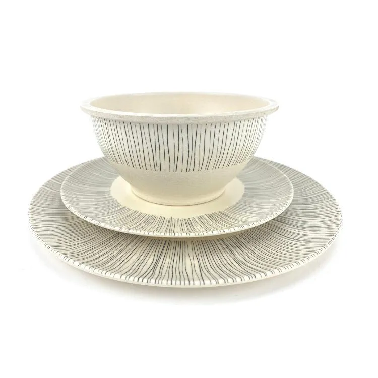 Bamboo Fibre Dinner Plate
