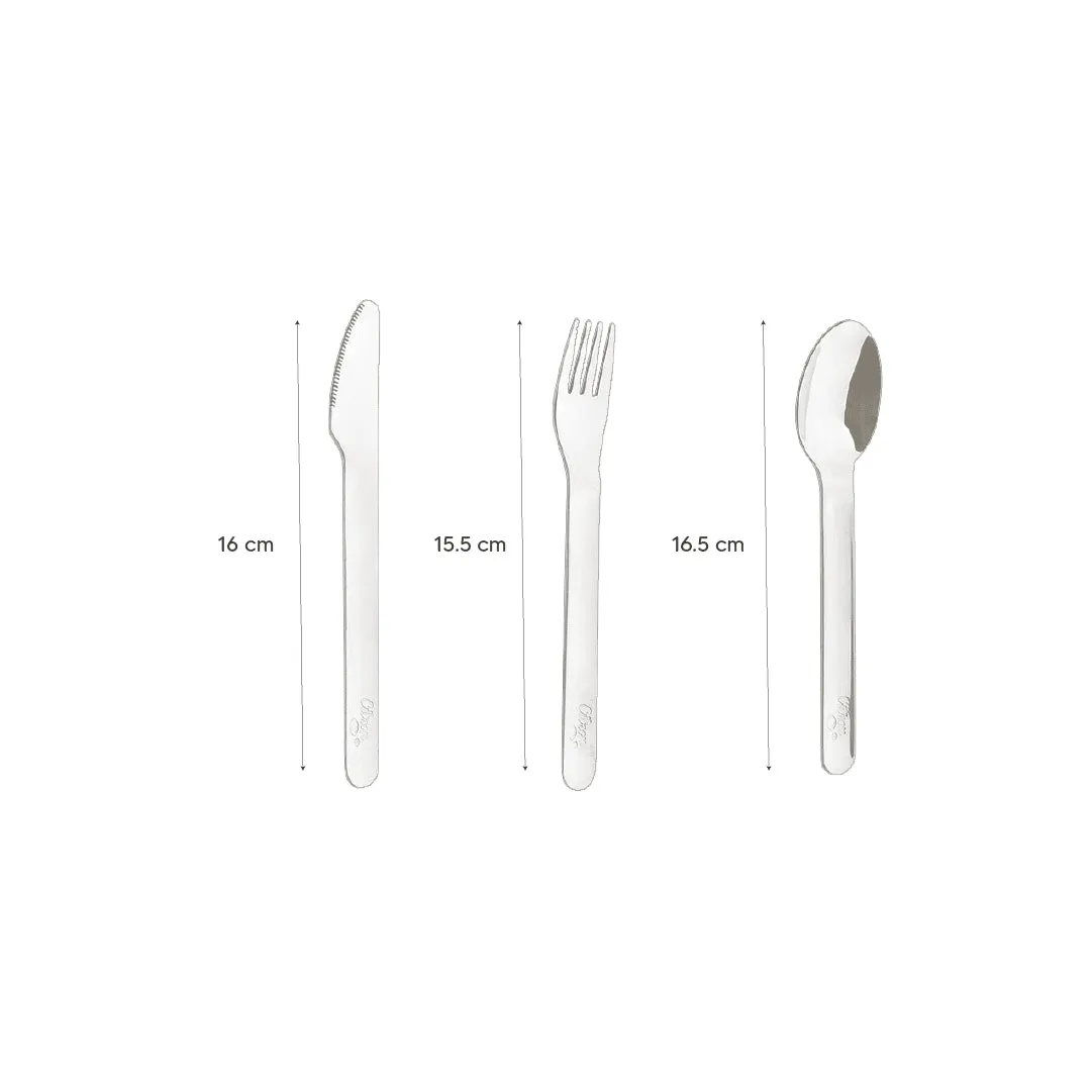 Citron Cutlery Set - Brown