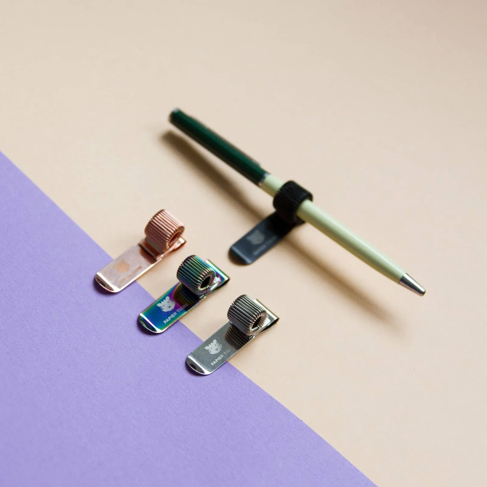 CLIP PEN HOLDER // ROSEGOLD
