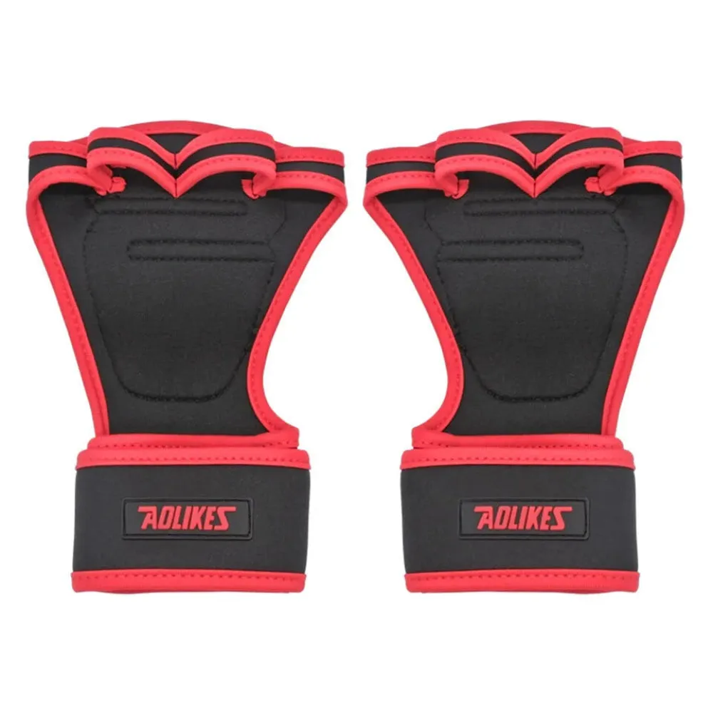 Crossfit Gym Gloves For Men & Women Wristband Hand Protector