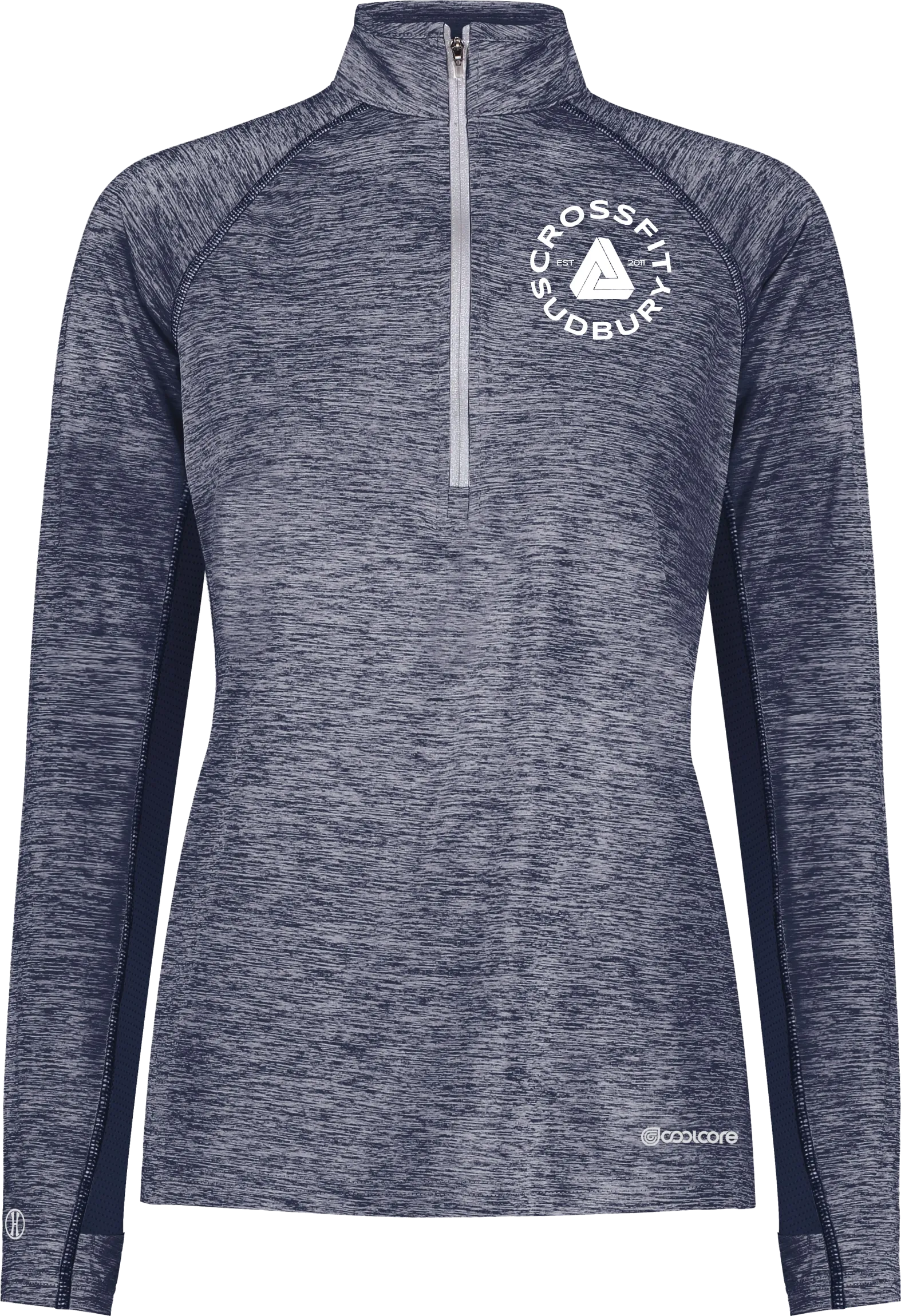 CROSSFIT - LADIES 1/2 ZIP COOLCORE