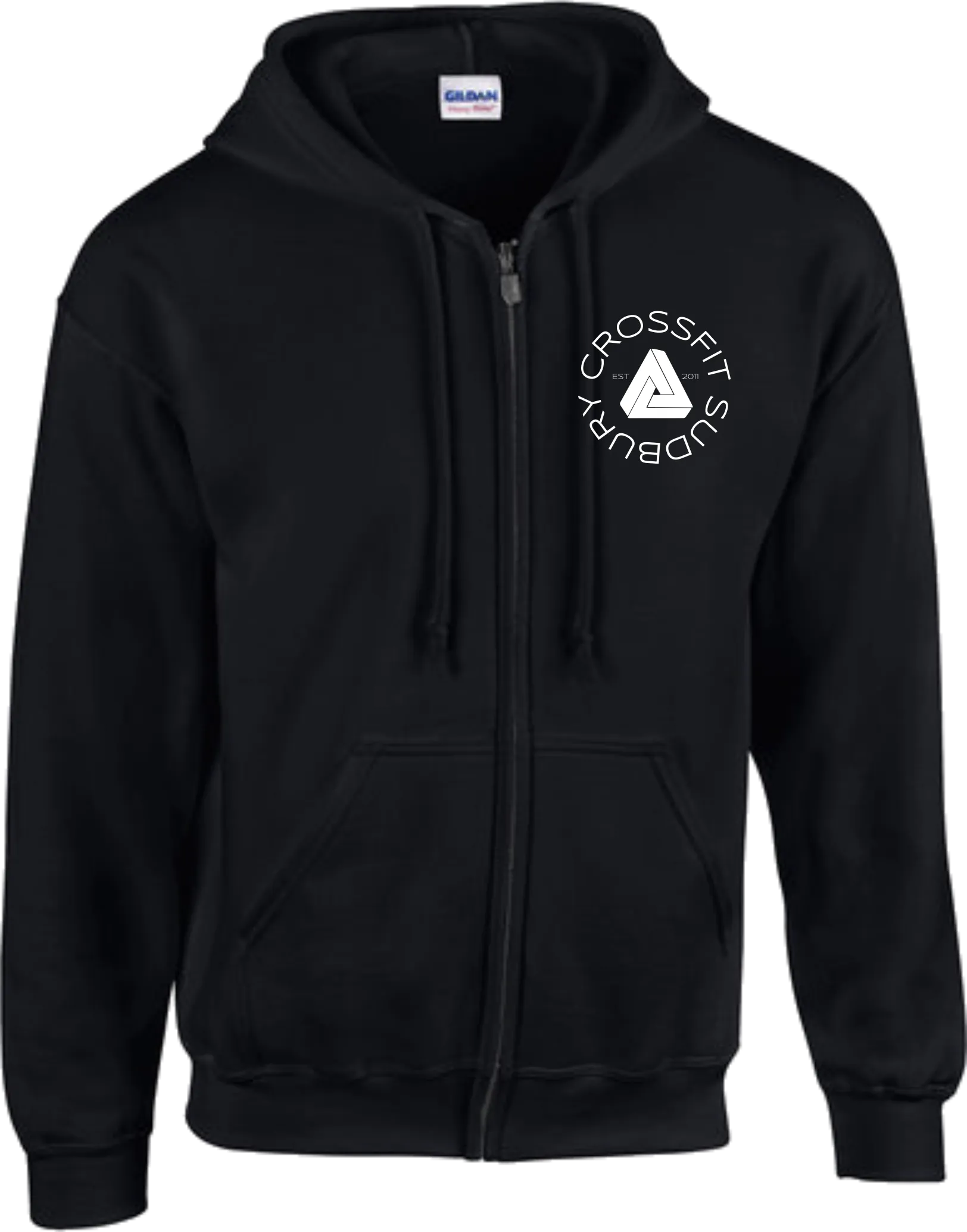 CROSSFIT-SUDBURY - ZIP-UP HOODIE