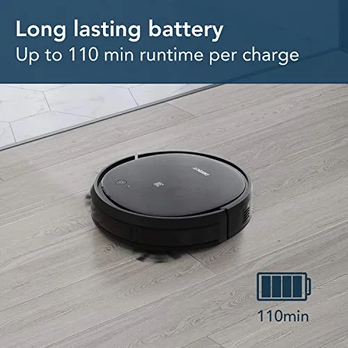 Ecovacs Deebot 500 Robots Vacuum Cleaner Robotic Smart APP Control Max Mode Suction Power 3-Stage Cleaning System Compatible with Alexa