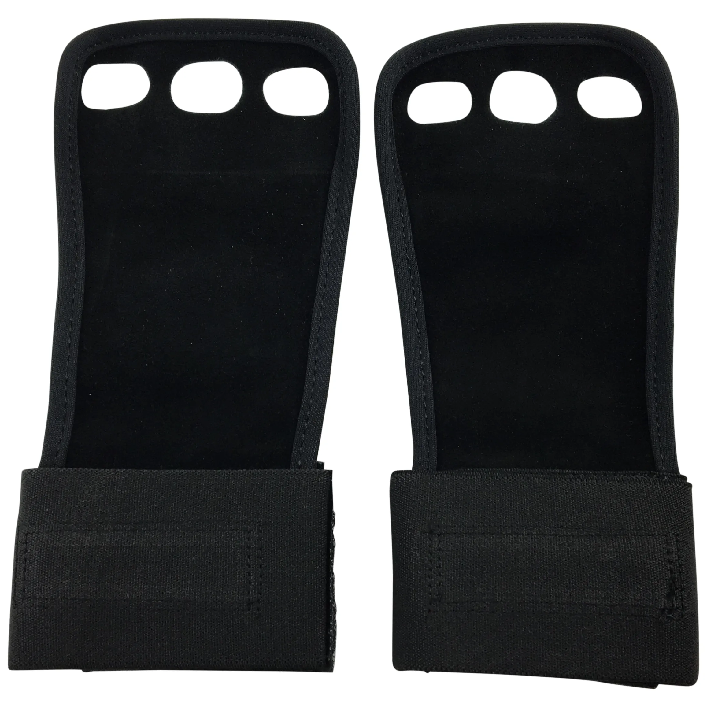 Grips - Tunturi - 3-Hole - Nahka - Musta