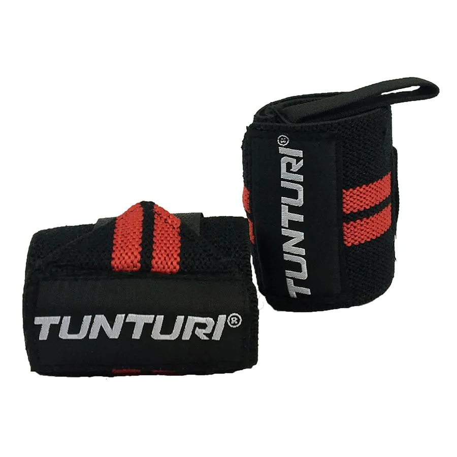 Hndledsbind - Tunturi - m. Velcro - Sort-Rd