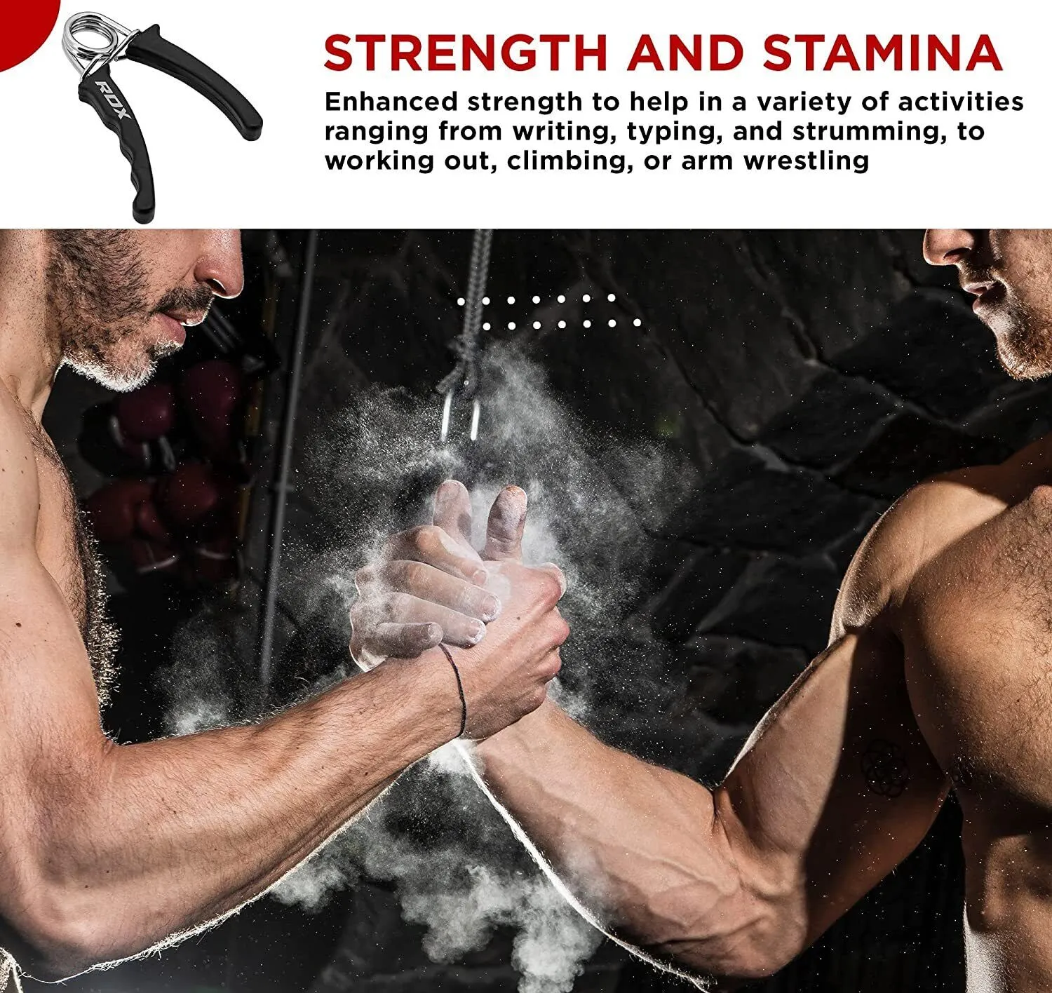 Hndtrner - 'Grip Strengthener' - RDX - Sort