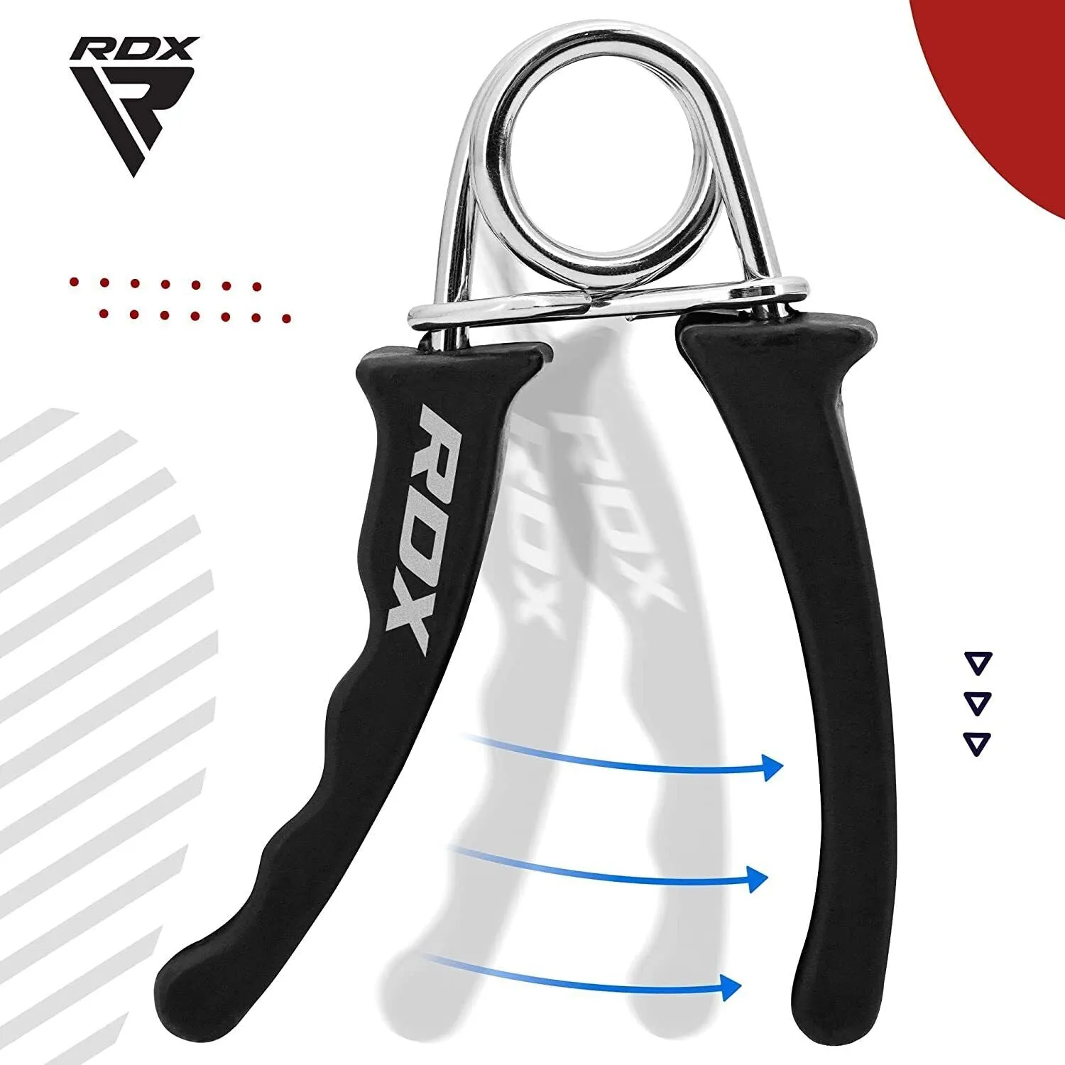 Hndtrner - 'Grip Strengthener' - RDX - Sort