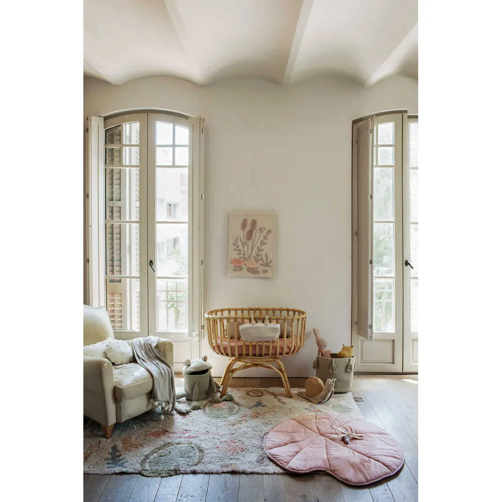 Lorena Canals Maxi Rugs Botanic Fantasy Machine Washable Cotton Rug - 200x300cm (Pre-Order; Est. Delivery in 4-8 Weeks)