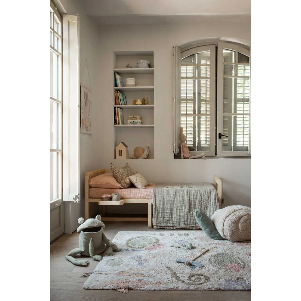 Lorena Canals Maxi Rugs Botanic Fantasy Machine Washable Cotton Rug - 200x300cm (Pre-Order; Est. Delivery in 4-8 Weeks)