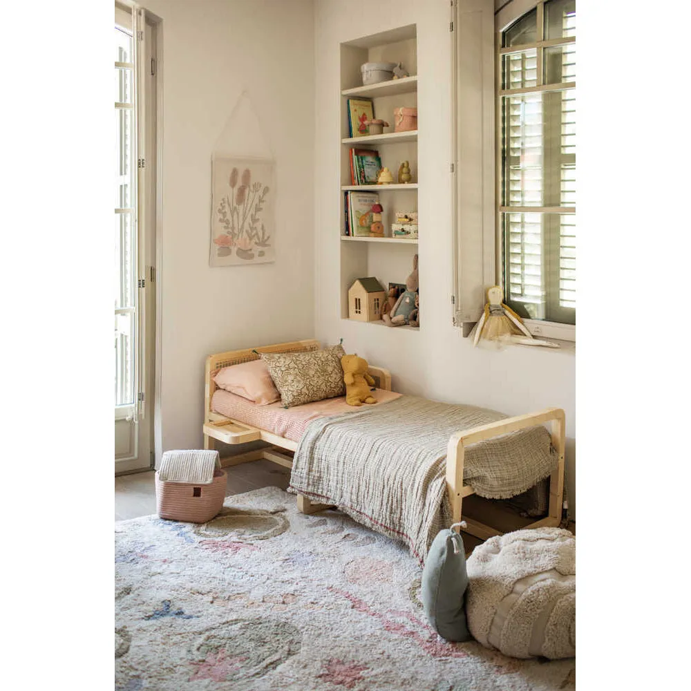 Lorena Canals Maxi Rugs Botanic Fantasy Machine Washable Cotton Rug - 200x300cm (Pre-Order; Est. Delivery in 4-8 Weeks)