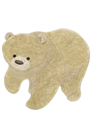 Lorena Canals Washable Animal Rug Bear