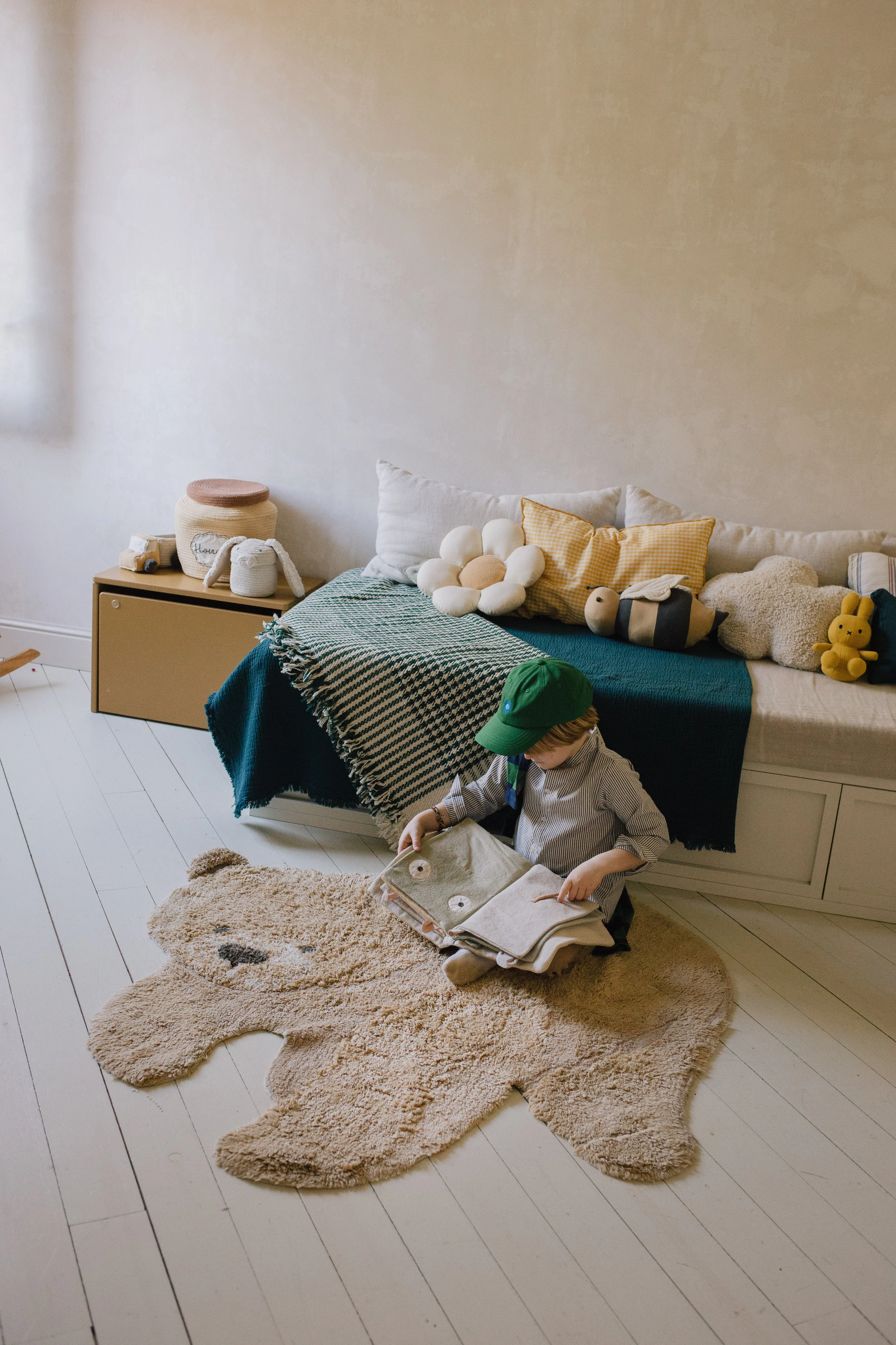 Lorena Canals Washable Animal Rug Bear