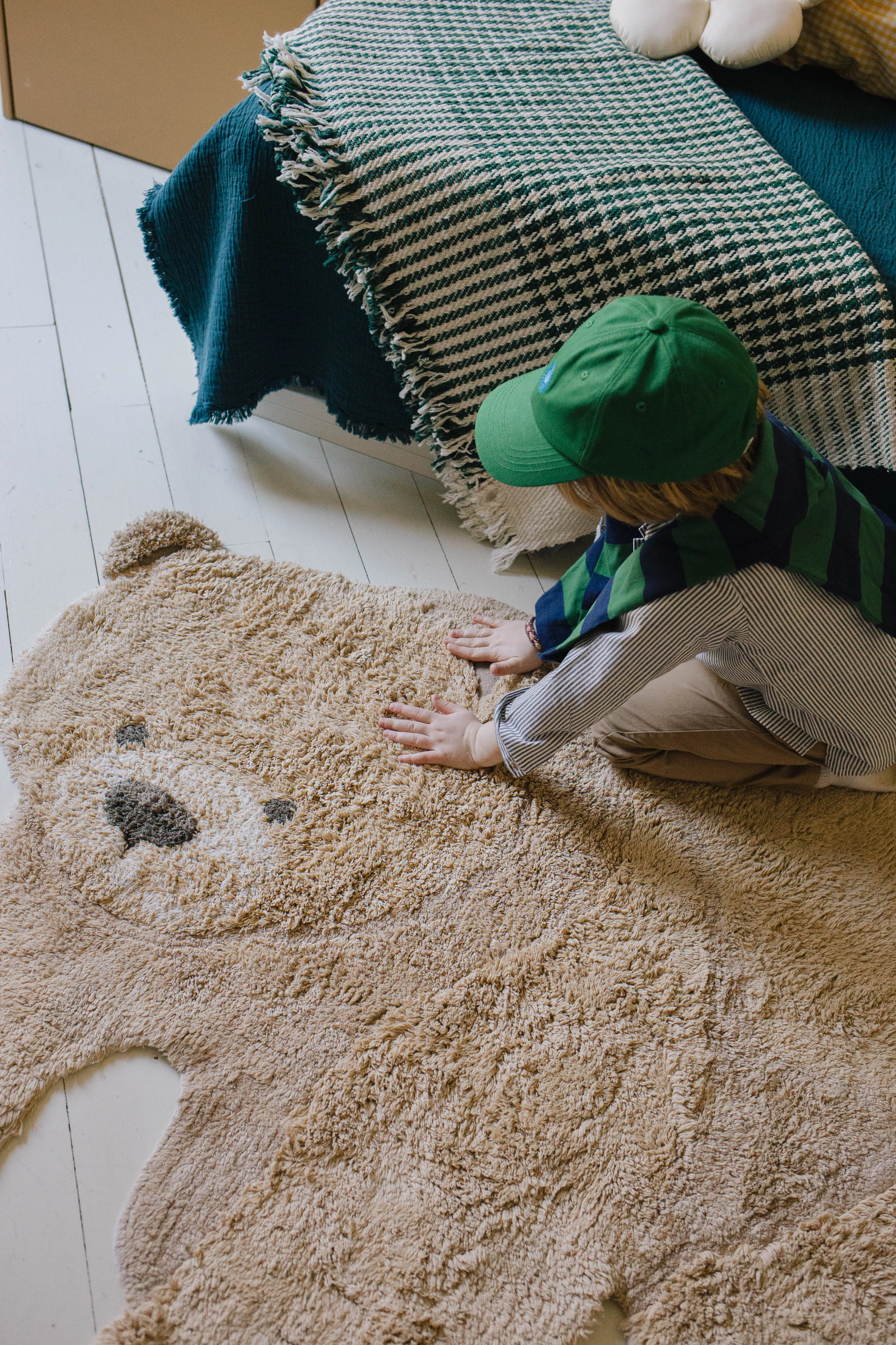 Lorena Canals Washable Animal Rug Bear