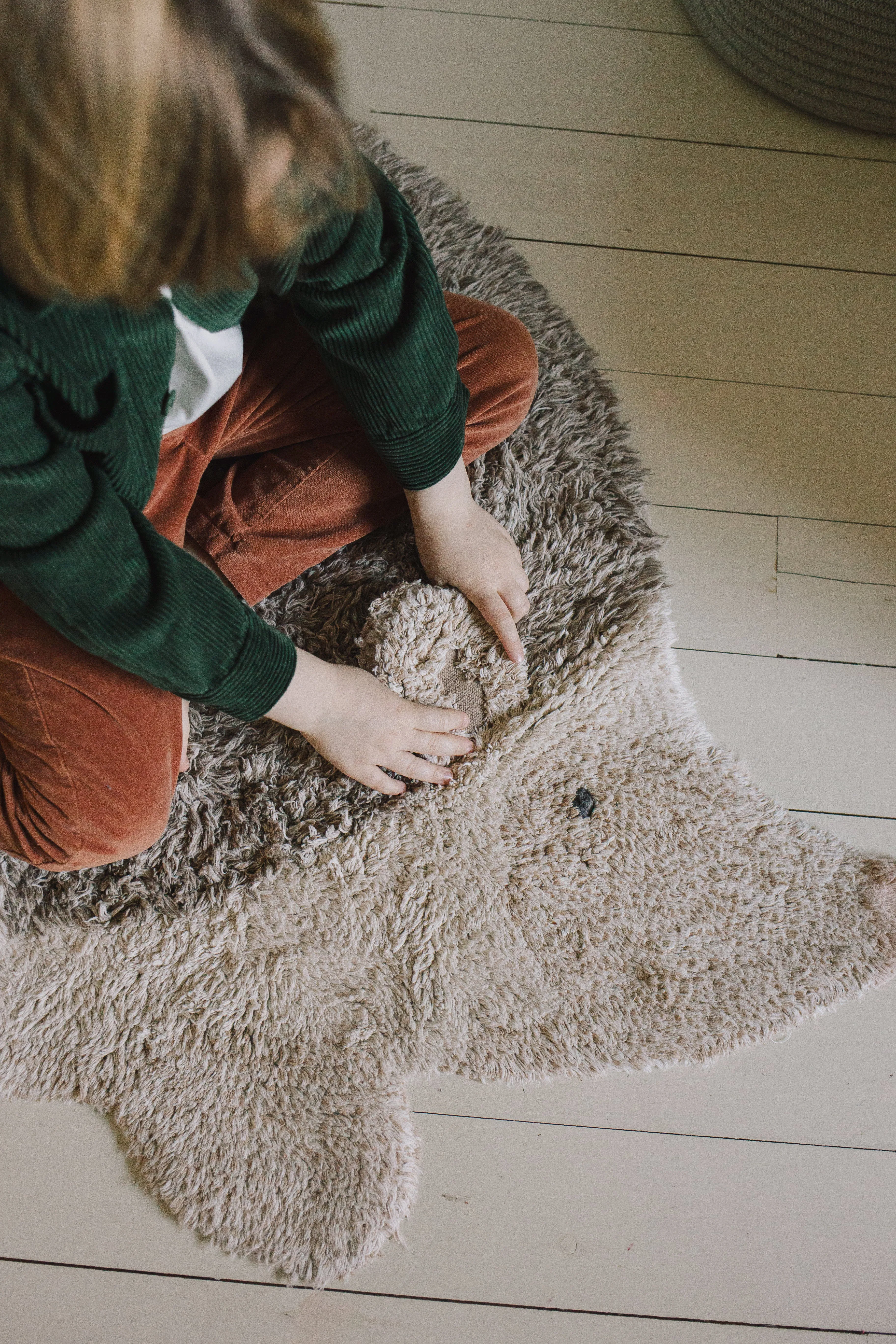 Lorena Canals Washable Animal Rug Hedgehog