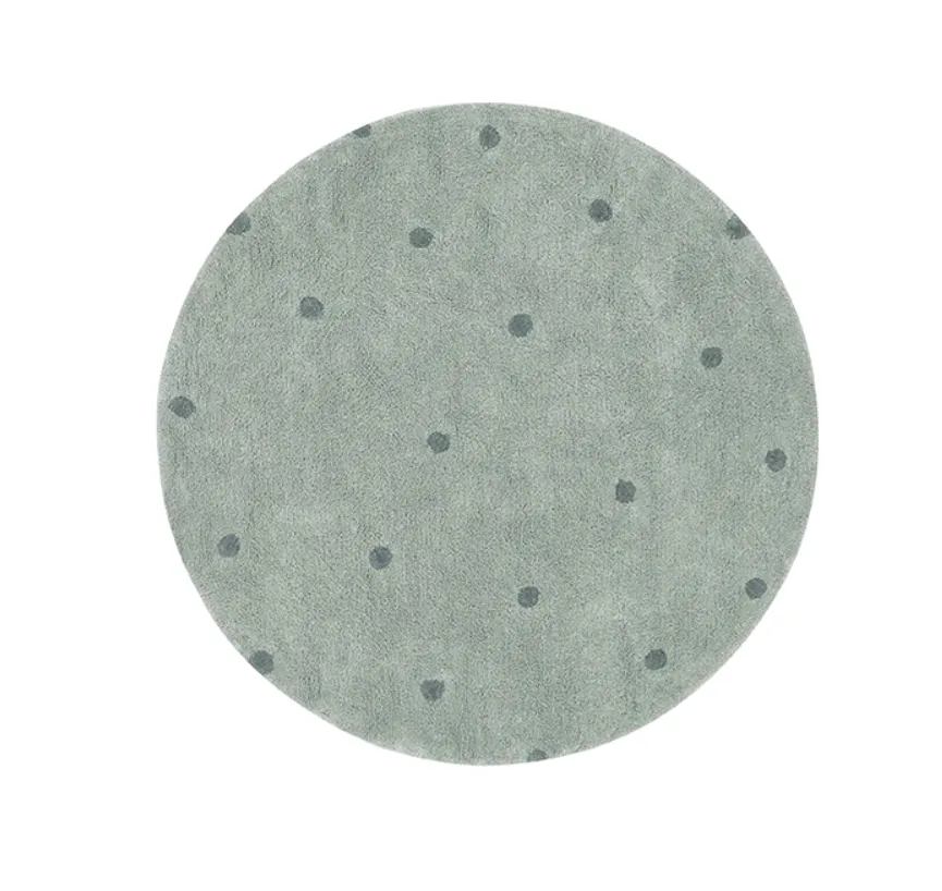 Lorena Canals Washable Rug Round Dot