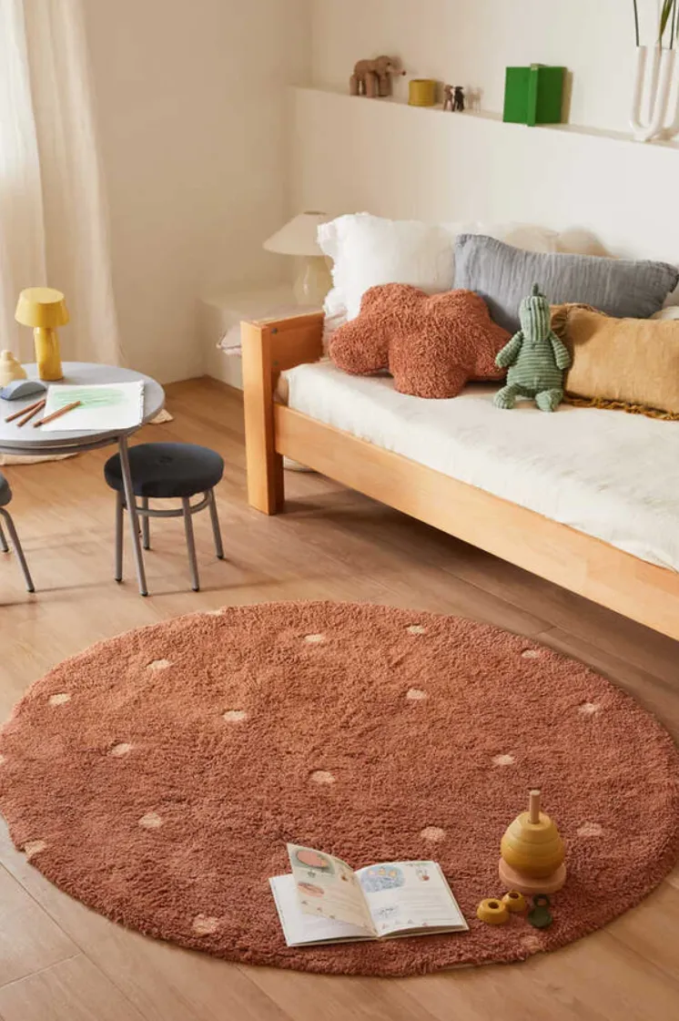 Lorena Canals Washable Rug Round Dot