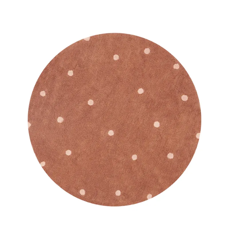Lorena Canals Washable Rug Round Dot
