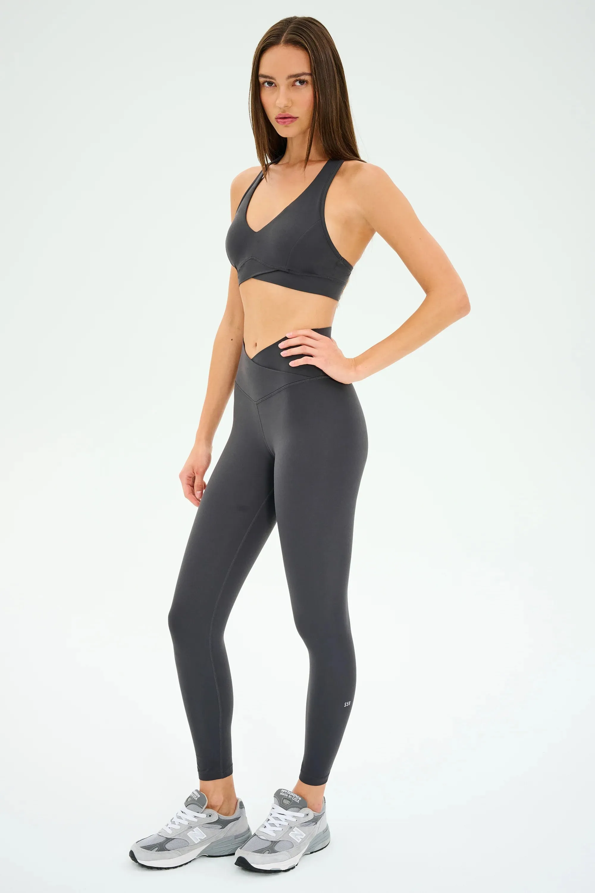 Mia Rigor Bra Graphite