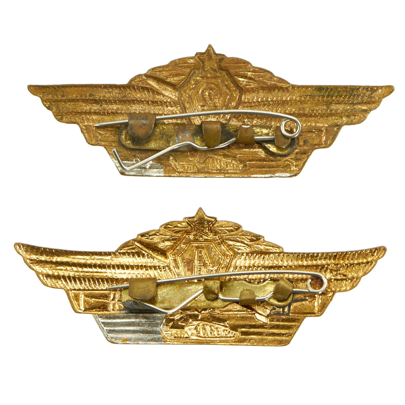 Original Soviet WWII to Cold War Era Medal and Insignia Grouping With Documents - 12 Items