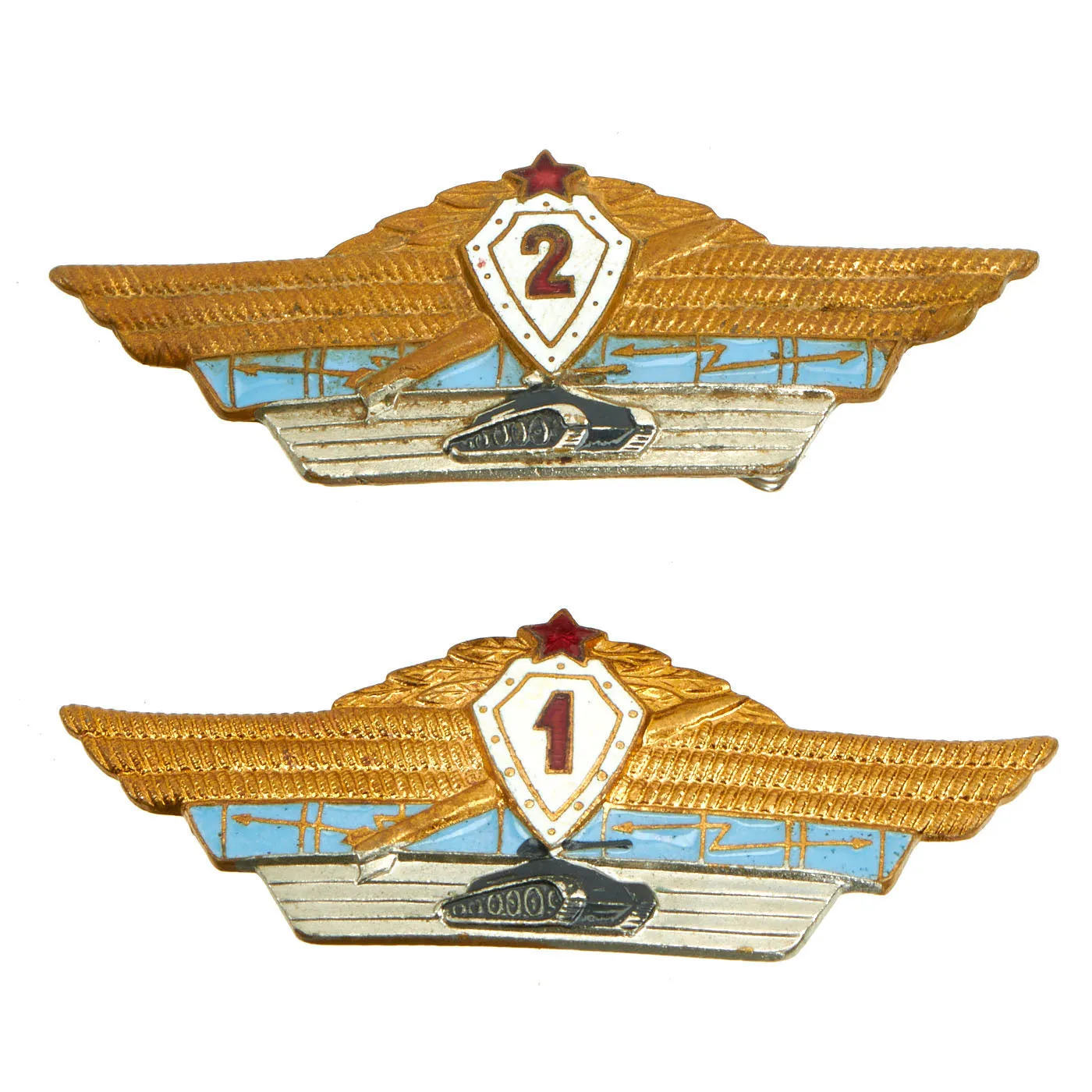 Original Soviet WWII to Cold War Era Medal and Insignia Grouping With Documents - 12 Items