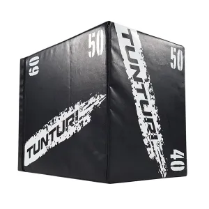 Plyo Box - Tunturi - 'EVA  40cm x 50cm x 60cm' - Bld - Sort