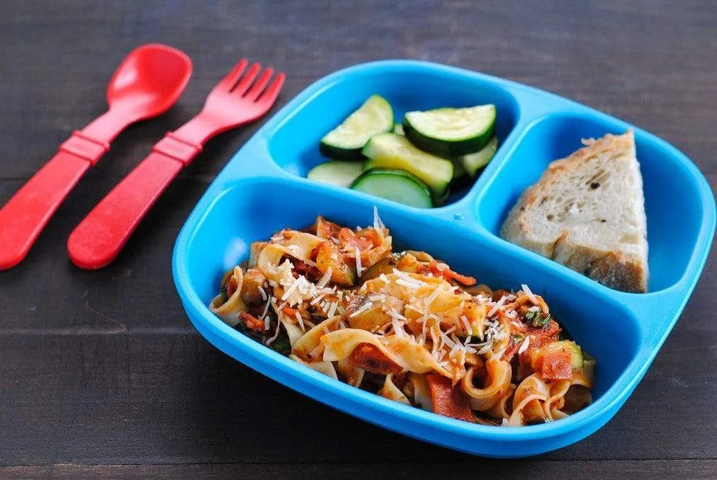 Re-Play Divided Plate - Black