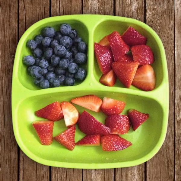 Re-Play Divided Plate - Black