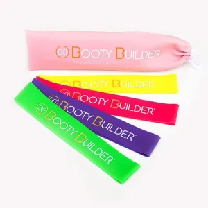 Trningselastikker - Booty Builder - Mini - 4 pack - Pink