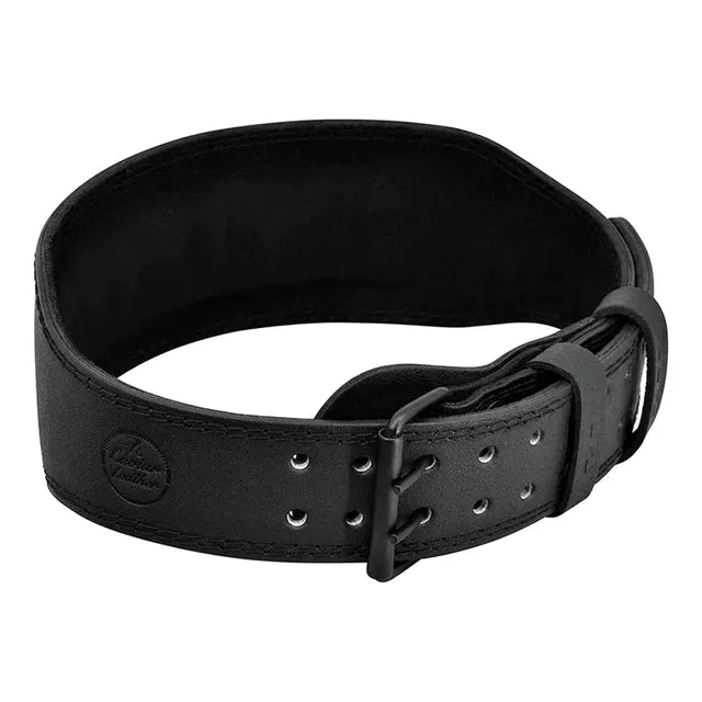 Weightlifting Belt - RDX - Leather 4 Inch - Black